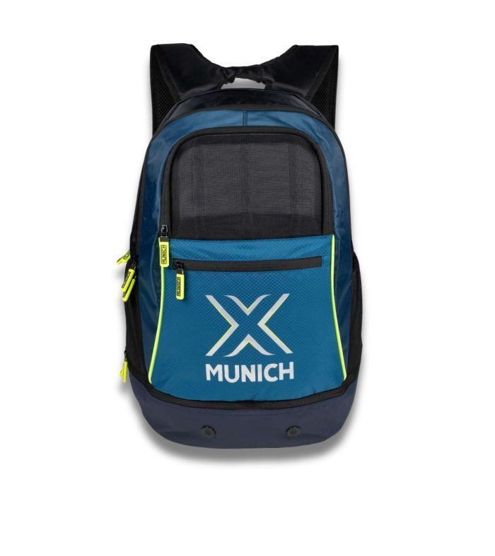 BASIC BACKPACK BLUE & LIMA FLUOR