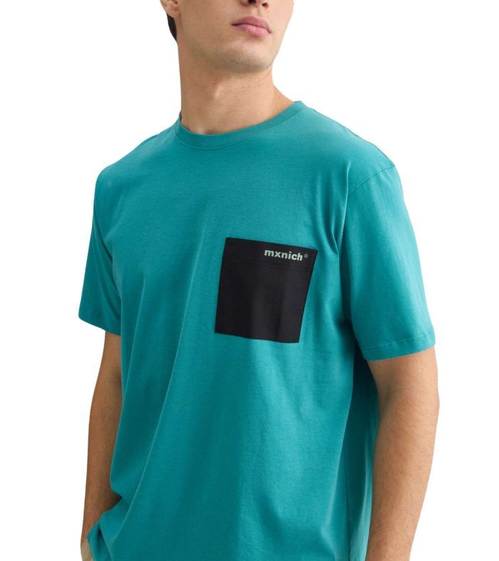 OVERSIZE T-SHIRT BOXES BLUE