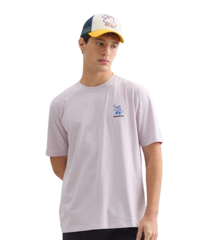 OVERSIZE T-SHIRT PIXEL VIOLET